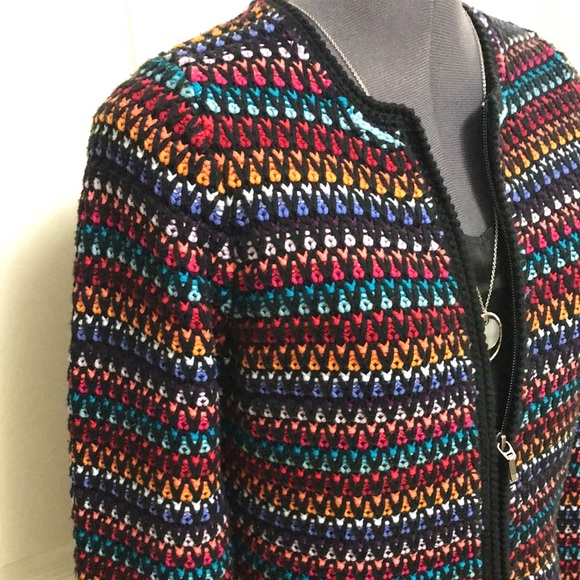 Coldwater Creek Vibrant Cardigan Sweater - Picture 7 of 16